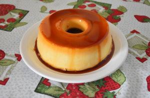 pudim de leite de coco APLV