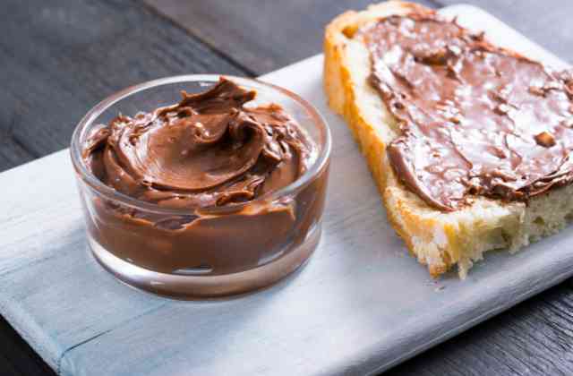 Nutella sem leite, receita caseira